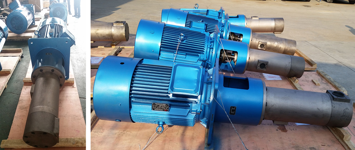 2015年02月,我公司设计制造出高压三螺杆泵SML940